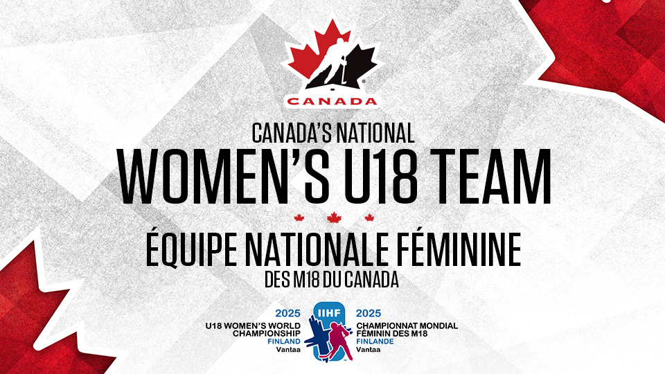 National Women's Under18 Team roster named for 2025 IIHF U18 Women's